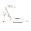 Maile Women's Iris Pump Heel In Patent White In White