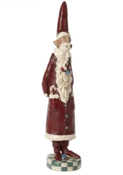 Maileg Grand Noël Santa Figurine In Red In Multi