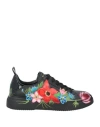 Maimai Woman Sneakers Black Size 7 Textile Fibers In Black