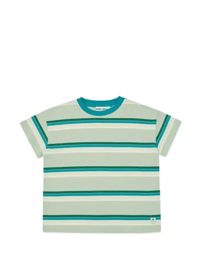 Main Story Kids' Striped Short-sleeve T-shirt In Multi