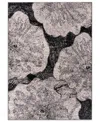 Main Street Rugs County 400 7'10"x10' Area Rug In Black