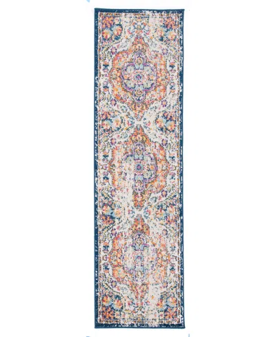 Main Street Rugs Lyon Lyn836 2'7"x12' Runner Area Rug In Multi