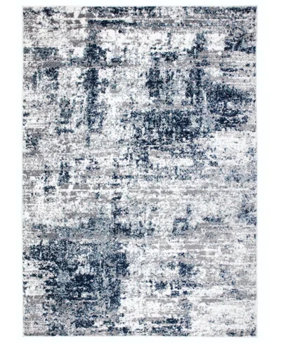 Main Street Rugs Wynn 910 4'x6' Area Rug In Blue