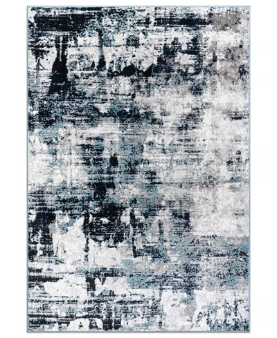 Main Street Rugs Wynn 935 7'10"x10' Area Rug In Blue