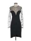 Main Strip Cocktail Dress In Black