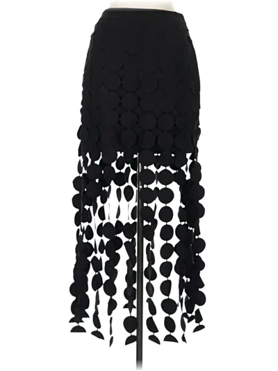 Pre-owned Main Strip Formal Skirt In Black
