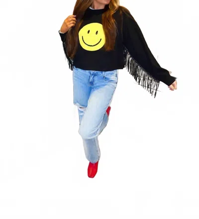 Main Strip Glowing In The Dark Sweatshirt In Black