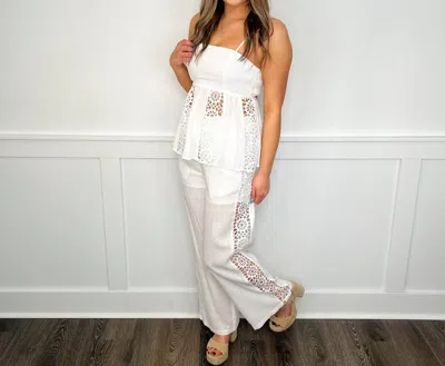 Main Strip What About Romance Tank Top In White