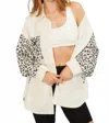 Main Strip Wildwood Crush Shacket In Off White In Neutral