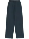 Mainless Cotton Track Pants In Blue