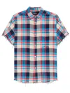 Mainless Flannel Shirt In Blue