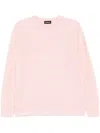 Mainless Fluffy Sweater In Pink