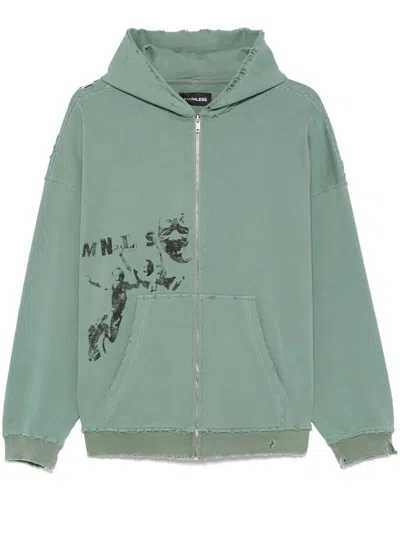 Mainless Sad Generation Hoodie In Green