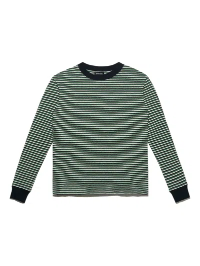 Mainless Striped Long-sleeve Top