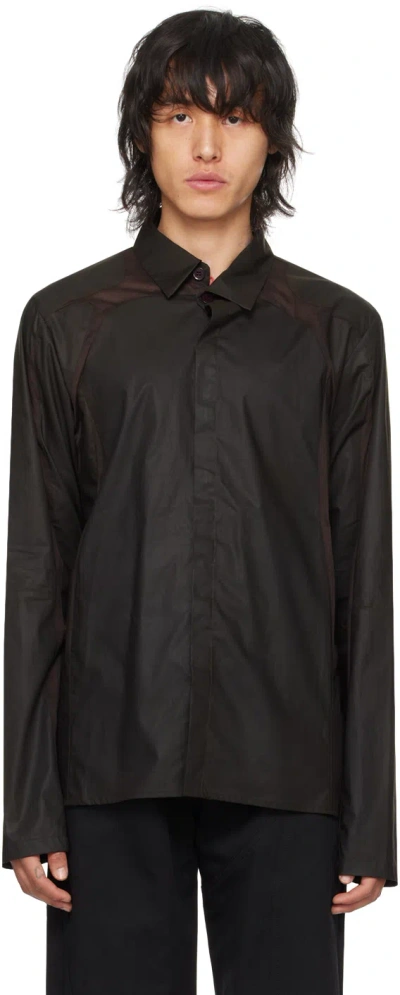 Mainline:rus/fr.ca/de Brown Alfie Shirt