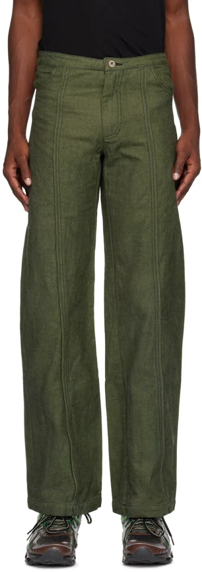 Mainline:rus/fr.ca/de Green Jason Trousers