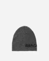 Mainline:rus/fr.ca/de Knitted Logo Hat Grey In White