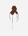 Mainline:rus/fr.ca/de Padded Nylon Adjustable Scarf Brown In Green