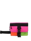 Mains Colour-block Messenger Bag