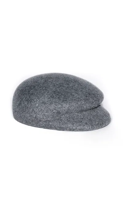 Mains De Vapeur Beret Cap In Gray