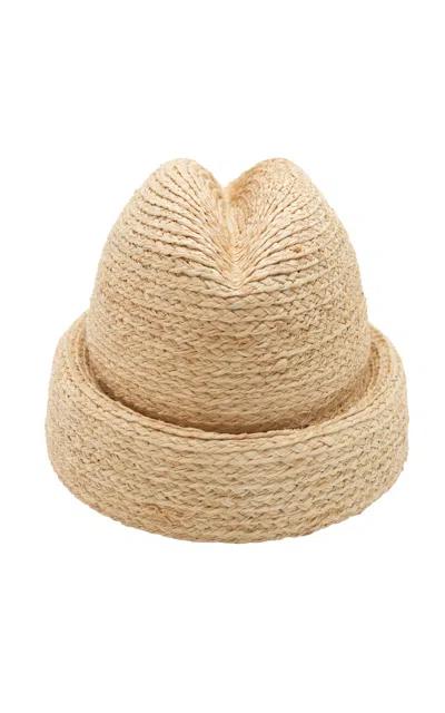 Mains De Vapeur Coeur Beanie In Neutral