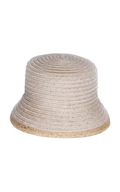 Mains De Vapeur Mini Bucket Hat In Neutral