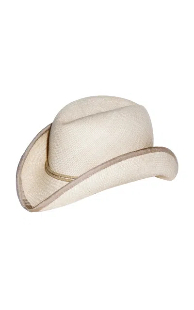 Mains De Vapeur Mini Cowboy Hat In Neutral