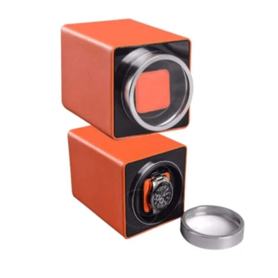 Mainspring Arsenal Portero Single Slot Watch Winder In Orange