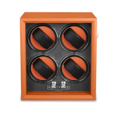 Mainspring Oxford Guardian 4-slot Watch Winder In Multi