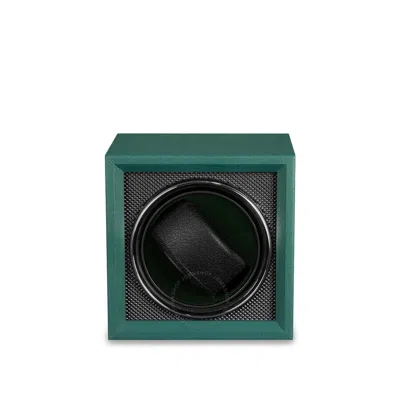 Mainspring Oxford Guardian Single Slot Watch Winder In Green