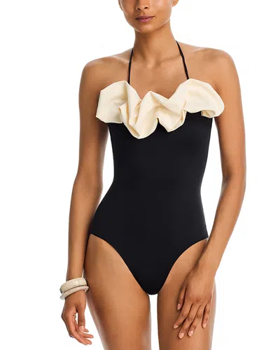 Maio Paris Aurora One Piece Swimsuit In Black
