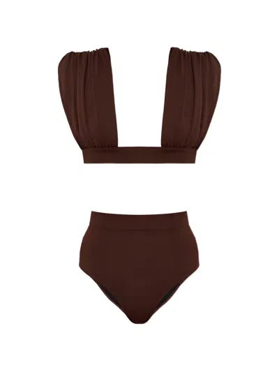 Maio Paris Monceau Bikini In Brown