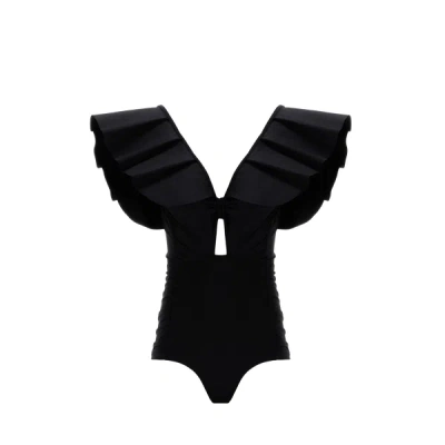 Maio Paris One-piece Swimsuit In Black