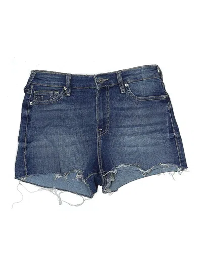 Pre-owned Maisie Denim Shorts In Blue