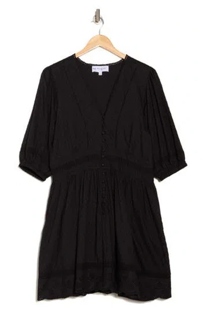 Maisie Embroidered Eyelet Short Sleeve Dress