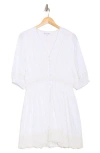 Maisie Embroidered Eyelet Short Sleeve Dress