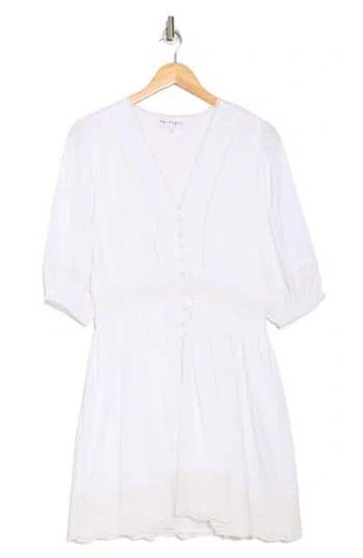 Maisie Embroidered Eyelet Short Sleeve Dress
