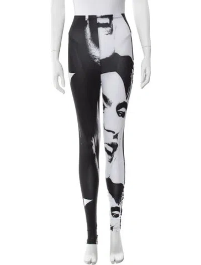 Pre-owned Maisie Wilen Graphic Print Pajamas In Black