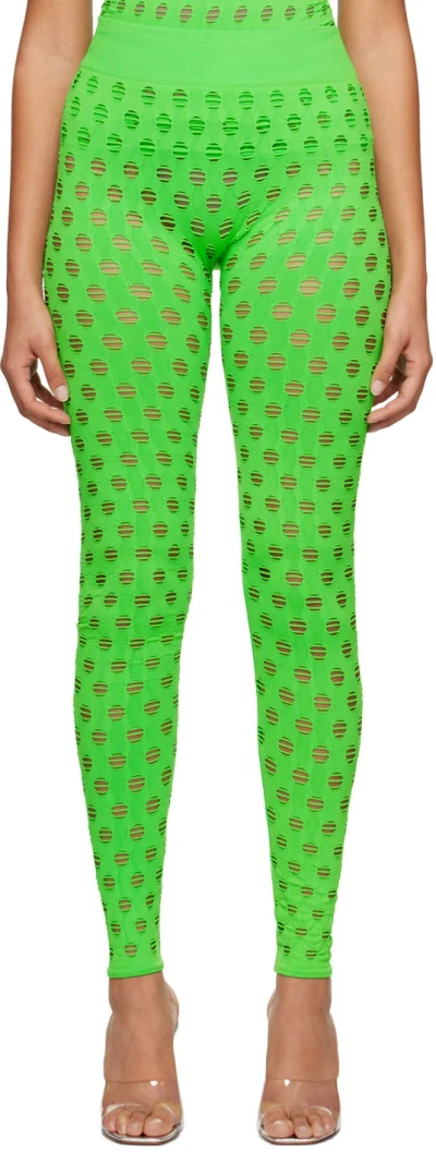 Maisie Wilen Leggings In Chartreuse