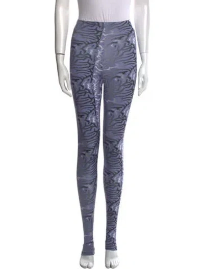 Pre-owned Maisie Wilen Mid-rise Skinny Leg Jeans In Purple