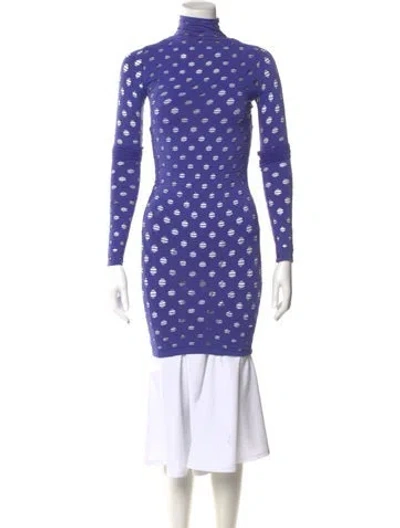 Pre-owned Maisie Wilen Nylon Printed Top In Purple