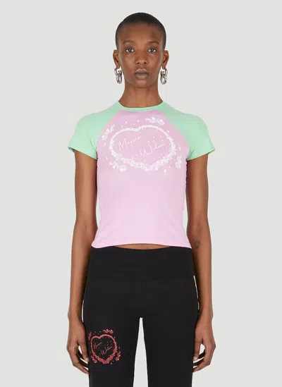 MAISIE WILEN SLINKY TWO-TONE T-SHIRT