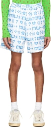 Maisie Wilen Ssense Exclusive Black Shorts In Lens Flare Dark