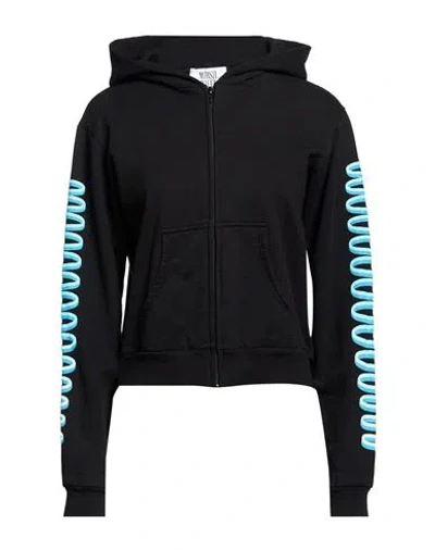 Maisie Wilen Woman Sweatshirt Black Size Xs Cotton