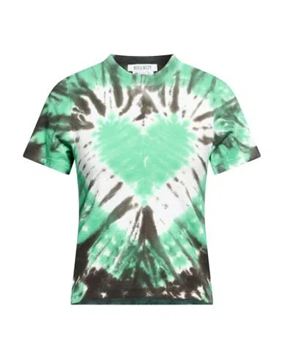 Maisie Wilen Woman T-shirt Green Size Xs Cotton