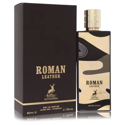 Maison Alhambra 2.7 oz Roman Leather Cologne Eau De Parfum Spray For Unisex In Multi
