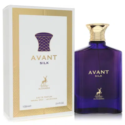 Maison Alhambra 2pcs Combo Gift Set  Avant Silk By  Eau De Parfum Spray (unisex) 3.4 O In Blue