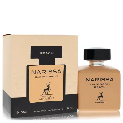 Maison Alhambra 2pcs Combo Gift Set  Narissa Peach By  Eau De Parfum Spray 3.4 oz For  In Brown