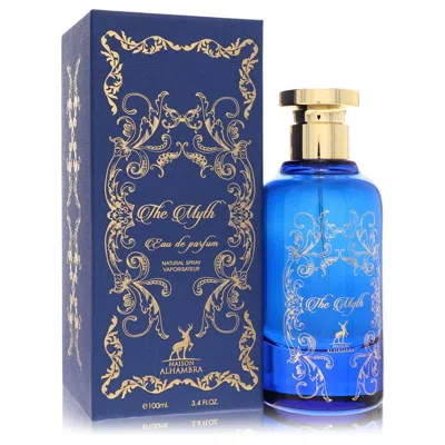 Maison Alhambra 2pcs Combo Gift Set  The Myth By  Eau De Parfum Spray (unisex) 3.4 oz  In Blue