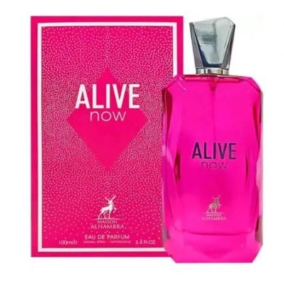 Maison Alhambra Ladies Alive Now Edp Spray 3.4 oz Fragrances 6290360590783 In Black